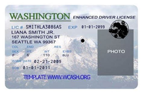 In february 2017, washington state began issuing newly designed driver licenses and id cards. Washington Drivers License PSD | Template photoshop