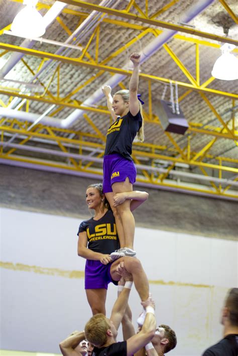 Its Much Greater Than A Sport Behind The Scenes Of Lsu Cheer