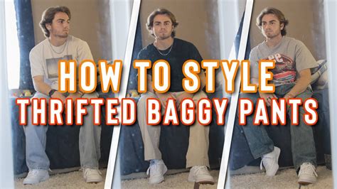 How To Style Baggy Pants Vintage Streetwear Lookbook Mens Fashion Youtube