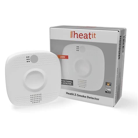 It also has a separate temperature sensor that can be used with a zic to open/close windows or vents, and turn. HEATIT Z-Smoke Detector 230V, Z-Wave smoke sensor - Heatit ...