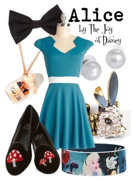 Outfit Inspired By Alice From Alice In Wonderland Alice In Wonderland Outfit Disney Themed