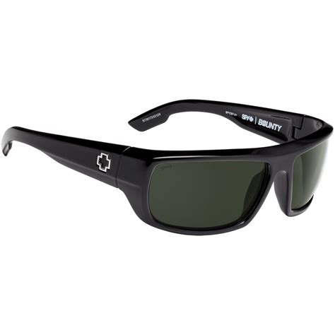 Pre Owned Spy Bounty Sunglasses Polarized Gloss Black Ansi Rx Safety Z87 Express Shipping In