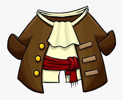Pirate Coat Penguin Club Captain Clothes Clipart