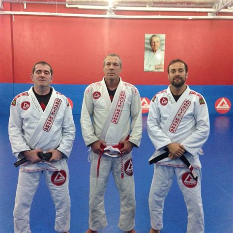 Celebrate Master Carlos Gracie Jrs Red And White Belt With Five