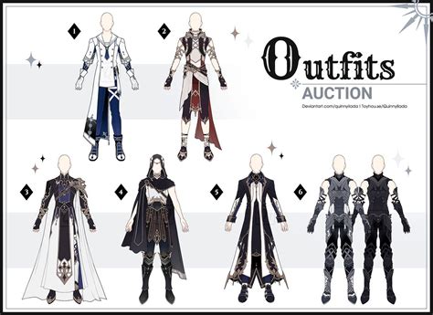 Adopt Auction Fantasy Outfits 63 Close By Quinnyilada On Deviantart