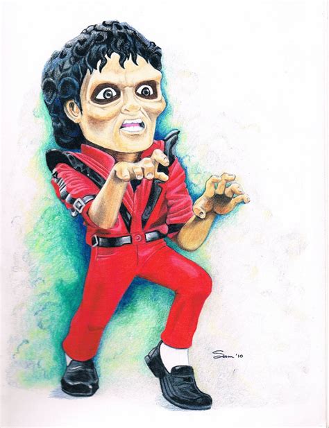 Michael Jackson Thriller Drawings