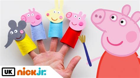 Make It Peppa Pig Finger Puppets Nick Jr Uk Youtube