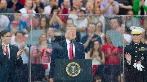 President Trump Delivers July Fourth Address At Lincoln Memorial On