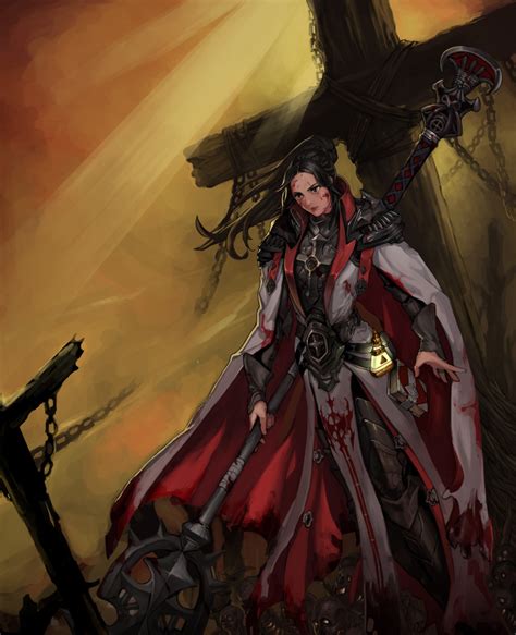 Female Priest Dungeon And Fighter Inquisitor Dungeon And Fighter