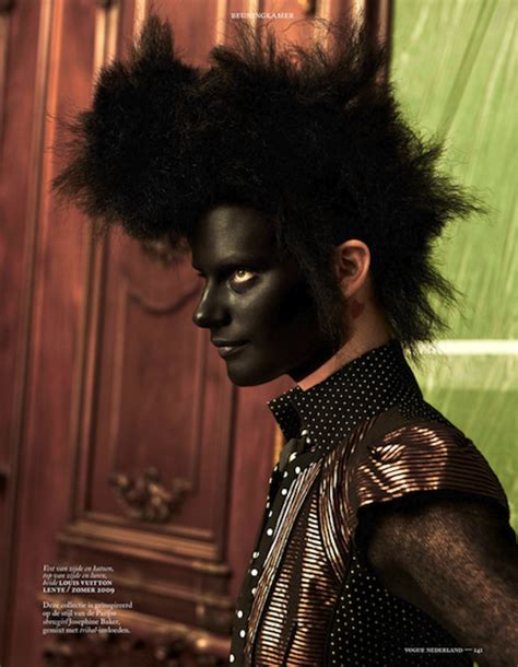 Vogue Netherlands Puts A Model In Blackface For May 2013 “heritage
