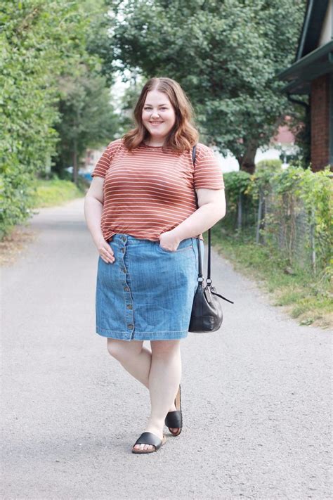 Back Alley Summer Session Plus Size OOTD The Pretty Plus Skirt