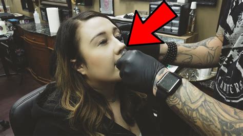 getting my nose pierced for the first time youtube