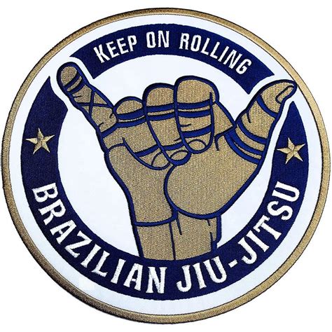 Bjj Brazilian Jiu Jitsu Bjj Gi Judo Kungfu Uniform Patch Embroidered