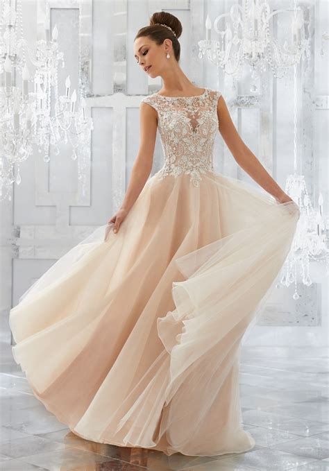 Wedding Dress Mori Lee Blue Fall Collection Mirella