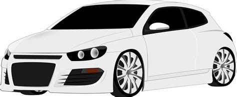 White Car Vector Image Free Stock Photo Public Domain Photo Cc0