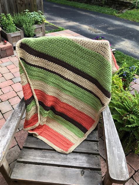 Crochet Lap Blanket Etsy