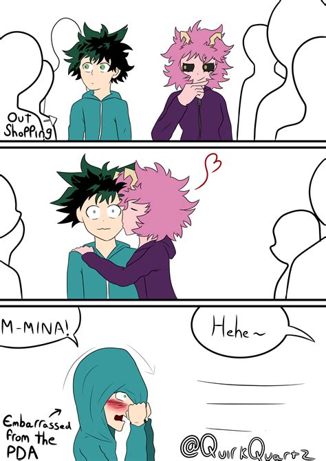 Mha Deku X Mina Comic