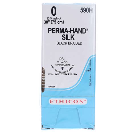 Farmaconal Ethicon Sutura Perma Hand Silk 0