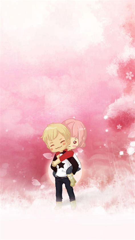 Cute Animated Love Wallpaper For Mobile Phone