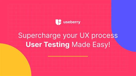 Useberry One Stop User Testing Solution For Product Teams Youtube