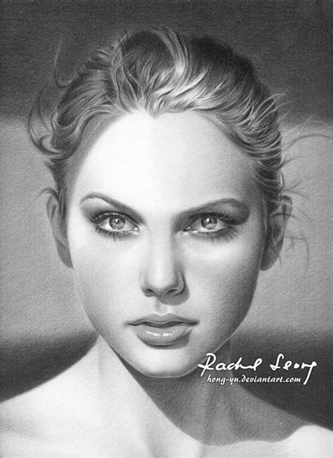 Pencil Drawings Of Celebrities Portraits By Leong Hong Yu Great Inspire