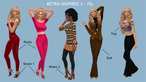 Sims 4 Sue Retro Inspired 3 70s • Sims 4 Downloads