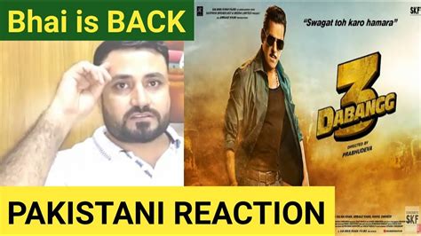Dabangg 3 Official Tamil Motion Poster Salman Khan Sonakshi Sinha Pakistani Reaction