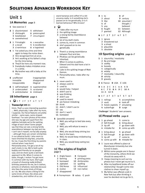 Third Edition Solutions Workbook Answers Fill Out And Sign Online Dochub