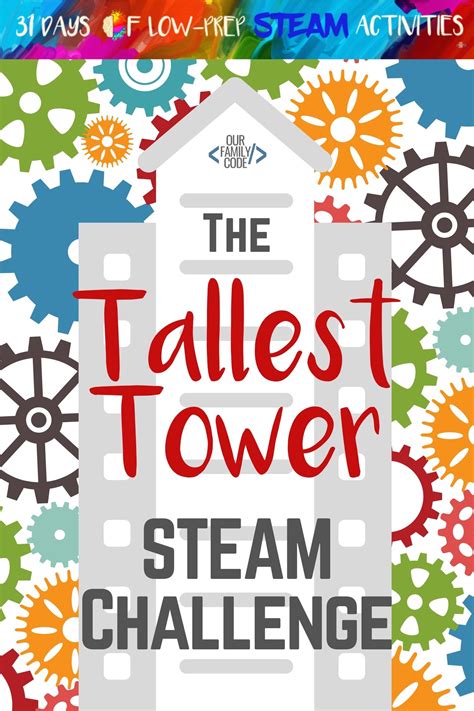 Build The Tallest Tower Stem Challenge With Only Two Materials