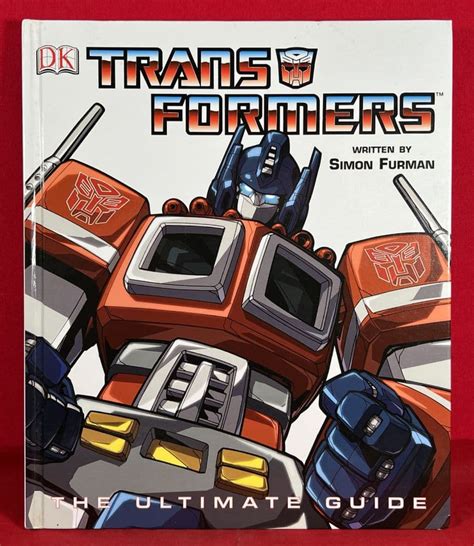 Transformers The Ultimate Guide Simon Furman Hc Book Rare