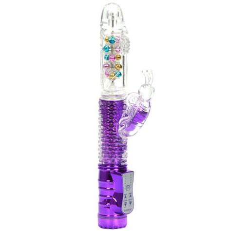 bead rechargeable thrusting butterfly rabbit vibrator sex toy