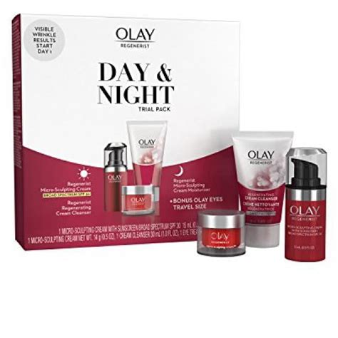 Olay Regenerist Anti Aging And Eye Skin Care Regimen Kit 223 Ounce