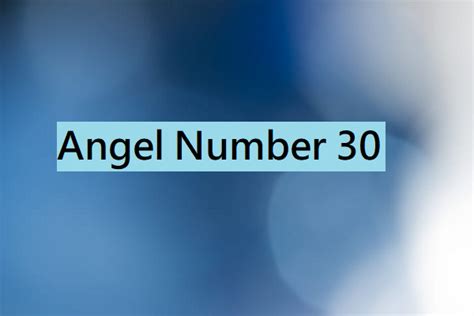 Angel Number 30 Meanings Why Are You Seeing 30 The Astrology Site