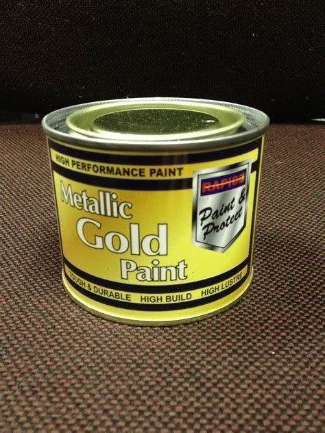 Metallic Gold Paint 180ml X 1 Uk Diy And Tools