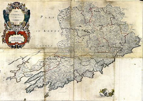 Ireland Barony Maps County Cork - L Brown Collection