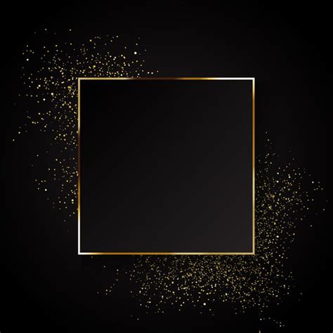 Elegant Gold Glitter Background Festive Celebrate