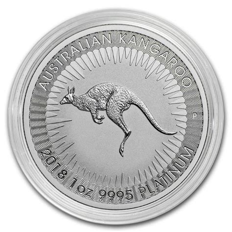1 Ounce Platinum Kangaroo Coin 2018
