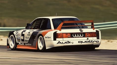 2560x1440 Resolution White And Orange Sports Car Audi Quattro Car