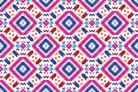 Seamless Ornaments In Mexican Style Mexican Style Seamless Patterns