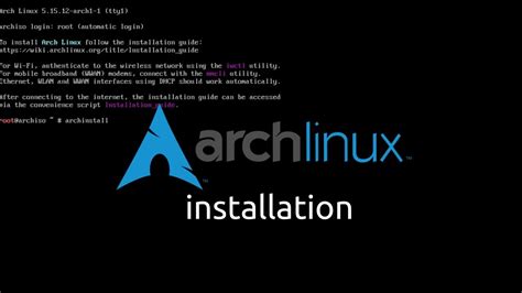 Arch Linux Kde Plasma Installation Youtube