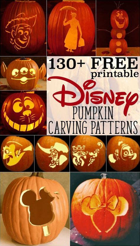 Disney Pumpkin Carving Patterns Free Patterns