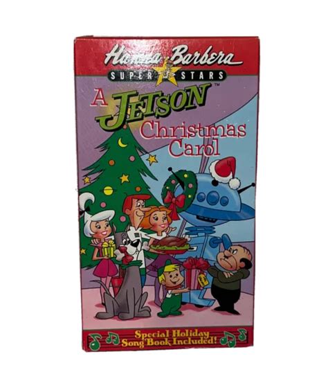 The Jetsons A Jetson Christmas Carol Vhs Tape Hanna Barbera Movie Film Picclick