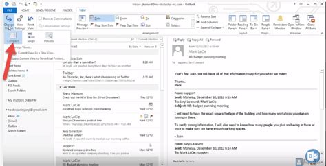 Help Customizing The Inbox In Microsoft Outlook Dp Tech Group