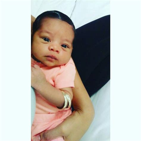 Mixed Baby Puerto Rican Trinidadian Dominican 3 Weeks Old Future Hearts