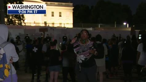 White House Locked Down After Protesters Breach Barricade Fox News Video