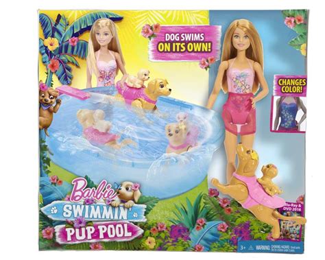 Barbie Her Sisters In A Puppy Chase Swiminn Pup Pool Barbie Movies