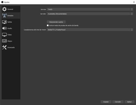 Configurar OBS Studio Para Hacer Stream En Twitch
