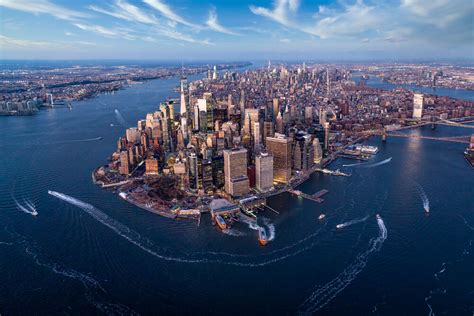 Jan Becke Aerial View Of The Manhattan Skyline