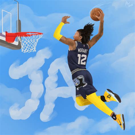 100 Ja Morant Dunk Wallpapers