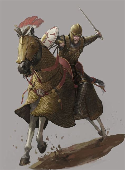 Artstation Eastern Roman Heavy Cavalry Cataphract Fasit
